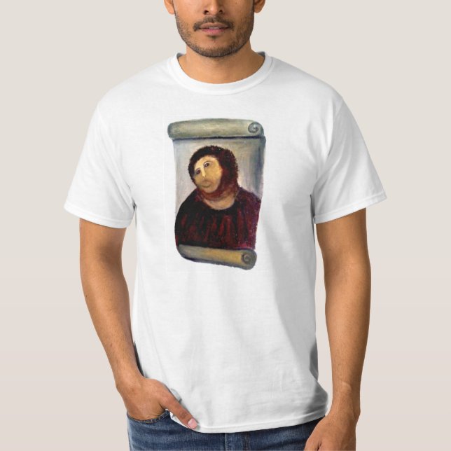 Camiseta Ecce Homo - La resurrección del Crayón (Anverso)