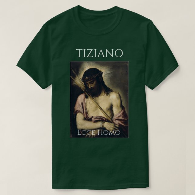 Camiseta Ecce Homo Titian (Diseño del anverso)