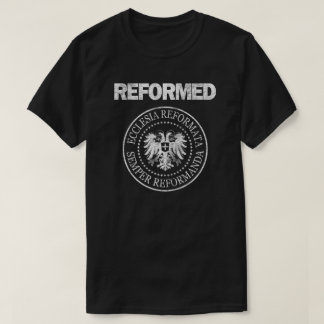 Camiseta Ecclesia reformado Reformata de Semper Reformanda