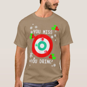 Camiseta Echa de menos el juego que bebes Navidades feos pa