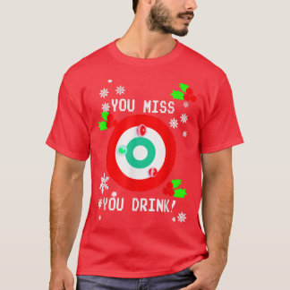 Camiseta Echa de menos el juego que bebes Navidades feos pa