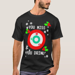 Camiseta Echa de menos el juego que bebes Navidades feos pa