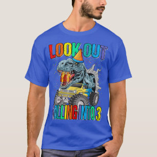Camiseta Echa Un Vistazo A 3 Monstruos Dinosaurios