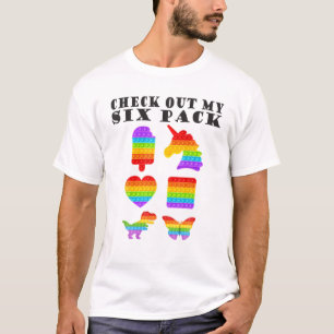 Camiseta Echa Un Vistazo A Mi Fidget Guay De Seis Paquetes