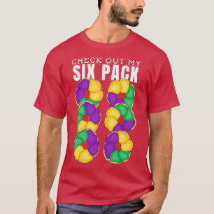 Camiseta Echa un vistazo a mi pastel King SixPack Funny Mar