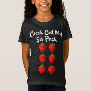 Camiseta Echa un vistazo a mi sarcástico de fresas divertid