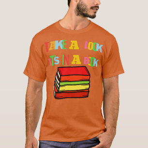 Camiseta Echa un vistazo a su libro