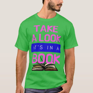 Camiseta Echa un vistazo a su libro1
