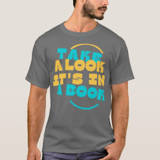 Camiseta Echa un vistazo a su libro4