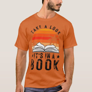 Camiseta Echa un vistazo a su libro 10