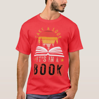 Camiseta Echa un vistazo a su libro 14