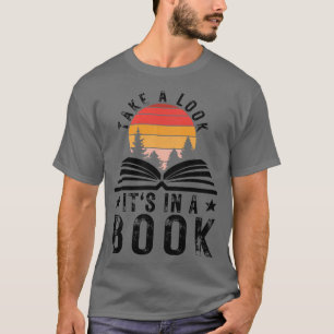 Camiseta Echa un vistazo a su libro 19