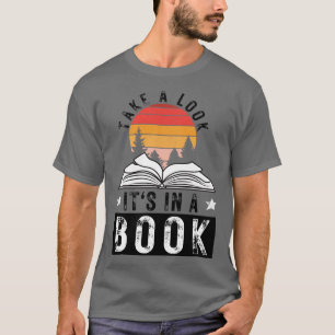 Camiseta Echa un vistazo a su libro 5