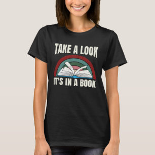 Camiseta Echa Un Vistazo A Un Libro Leyendo Bookworm 9