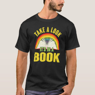 Camiseta Echa Un Vistazo Al Día Del Libro Retro Del Libro A