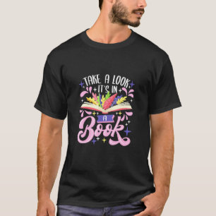 Camiseta Echa Un Vistazo En Un Libro - Leer Bookworm