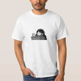 Camiseta Echa una siesta, Panico despues Chica Chibi Ilustr