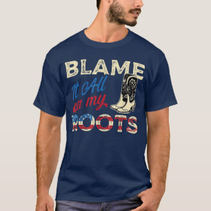 Camiseta Échale la Culpa a Mis Raíces Amante de la Música C