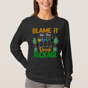 Camiseta Échale la culpa al paquete de bebidas crucero bebi