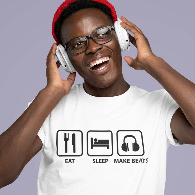 Camiseta Echar Sleep Make Beats (Subido por el creador)