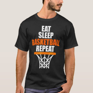Camiseta Eche Sleep Basketball Repetir Para Los Fans Del Ba