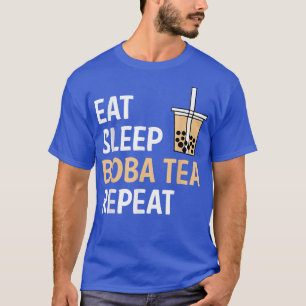 Camiseta Eche Sleep Boba Tea Repetir Té de burbuja
