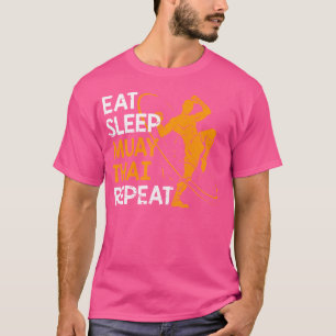 Camiseta Eche Sleep Muay Thai Repeat Muay Thai