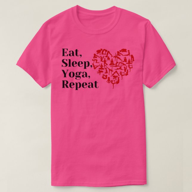 Camiseta Eche Sleep Yoga Repetir 1 (Diseño del anverso)