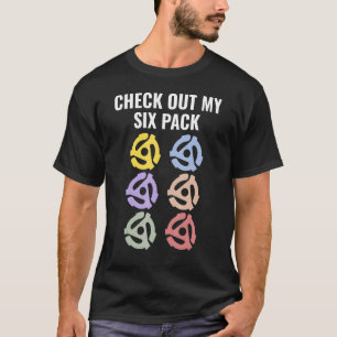 Camiseta Eche un vistazo a mi husillo de 6 discos de vinilo