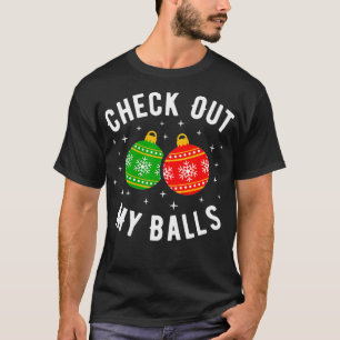 Camiseta Eche un vistazo al Chiste de Navidades sucios y di