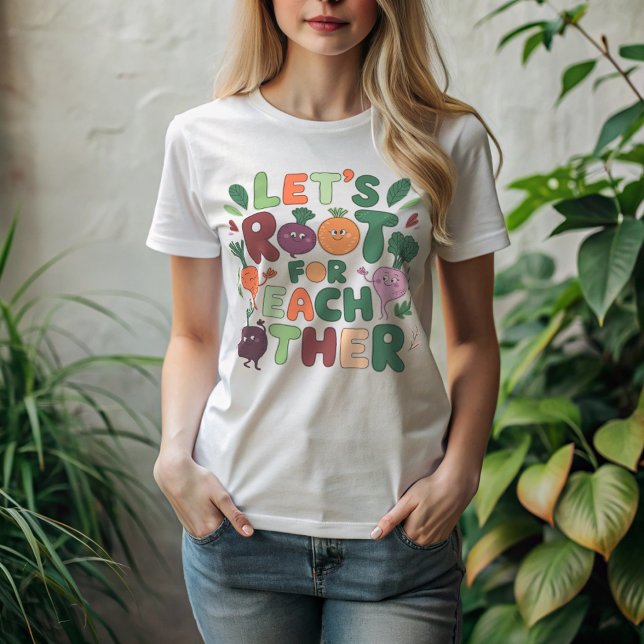 Camiseta "Echemos raíces para los demás" - T-S relajada de  (Subido por el creador)