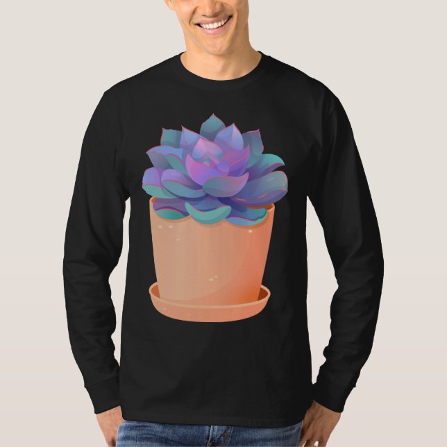 Camiseta Echeveria Perle von Nurnberg Succulent Plan Women (Anverso)