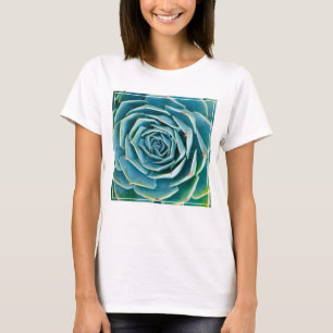 Camiseta Echeveria Roseta, Jardín Secreto de Marrakech