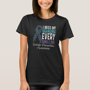 Camiseta Echo A Mi Abuela Todos Los Días Prevención Del Sui