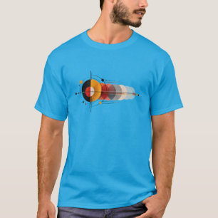 Camiseta Echo – Arte abstracto geométrico minimalista
