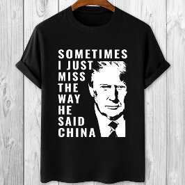 Camiseta Echo de menos a Trump 2024 Pro sobre Biden