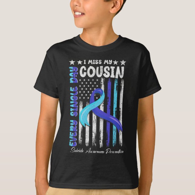 Camiseta Echo de menos la prevención de camisas de concient (Anverso)