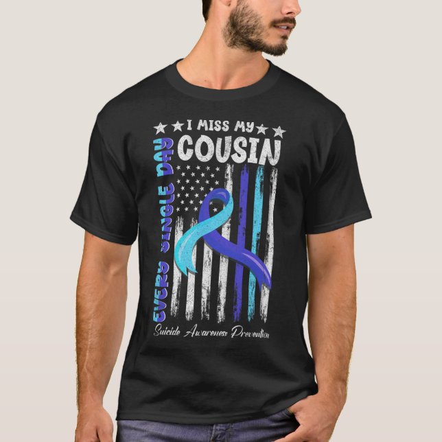 Camiseta Echo de menos la prevención de camisas de concient (Anverso)