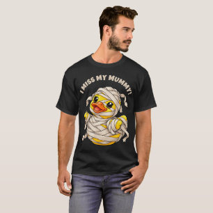Camiseta Echo Mi Pato de Goma Momia Halloween