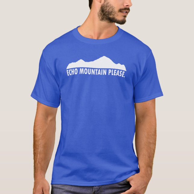 Camiseta Echo Mountain Please (Anverso)