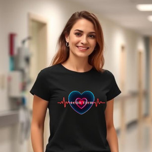 Camiseta Echo Tech   Latido   Corazón con EKG