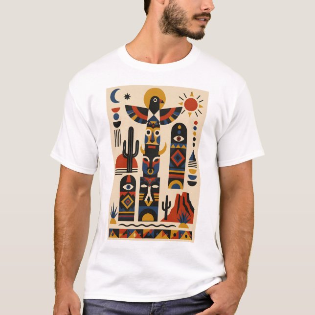 Camiseta Echoes of the Red Desert (Anverso)