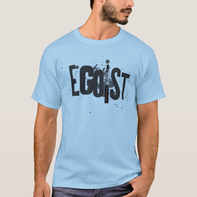 Camiseta eCig del egoísta o del egoísta (Anverso)
