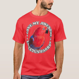 Camiseta Eclectus Ekkie Eclectus Parrot 1