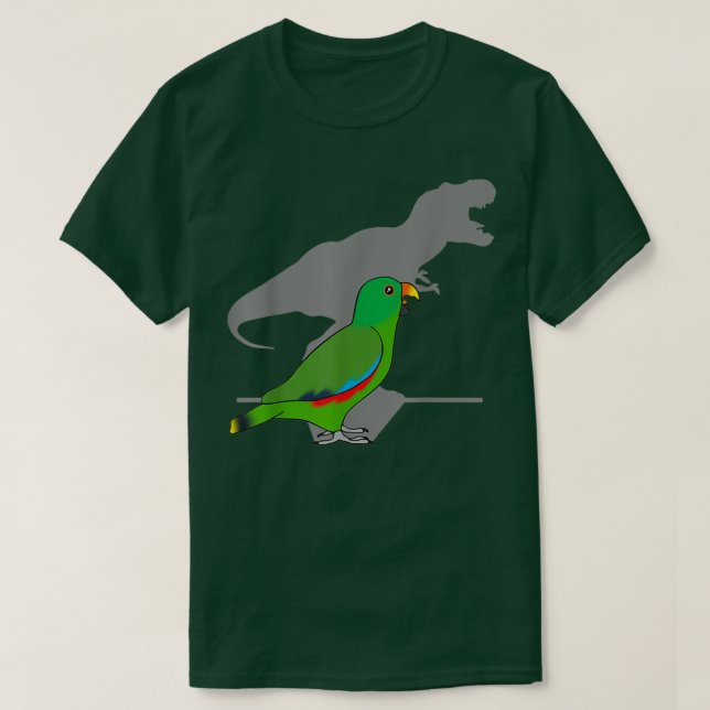 Camiseta Eclectus Parrot divertido (Diseño del anverso)