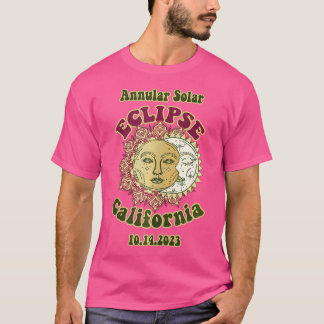 Camiseta Eclipse 2023 Astronomía Retro Anual Solar 1970 C