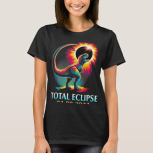 Camiseta Eclipse 2024 Eclipse Solar Total T Rex Dinosaur