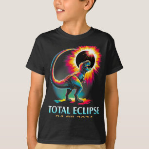Camiseta Eclipse 2024 Eclipse Solar Total T Rex Dinosaur