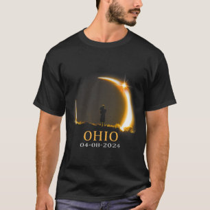 Camiseta Eclipse 2024 Ohio Eclipse solar total 1