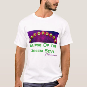 Camiseta Eclipse De La Estrella Verde